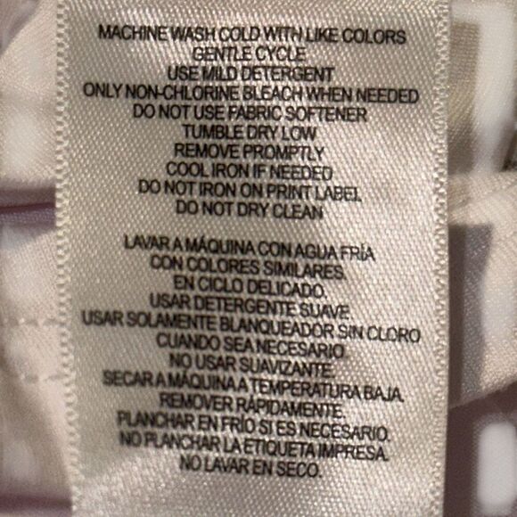 *New* 32 Degrees Cool White Scoop Neck Jersey Knit Short Sleeve Tee Ladies Large - Picture 4 of 8